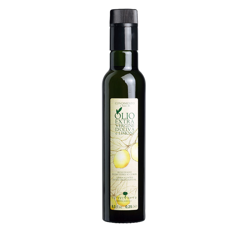 L'Aromatizzato al Limone è prodotto dalla sapiente lavorazione di olive e limoni  freschi.